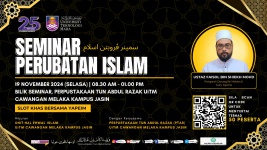 Seminar Perubatan Islam UiTM Cawangan Melaka